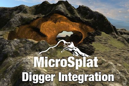 MicroSplat - Digger Integration