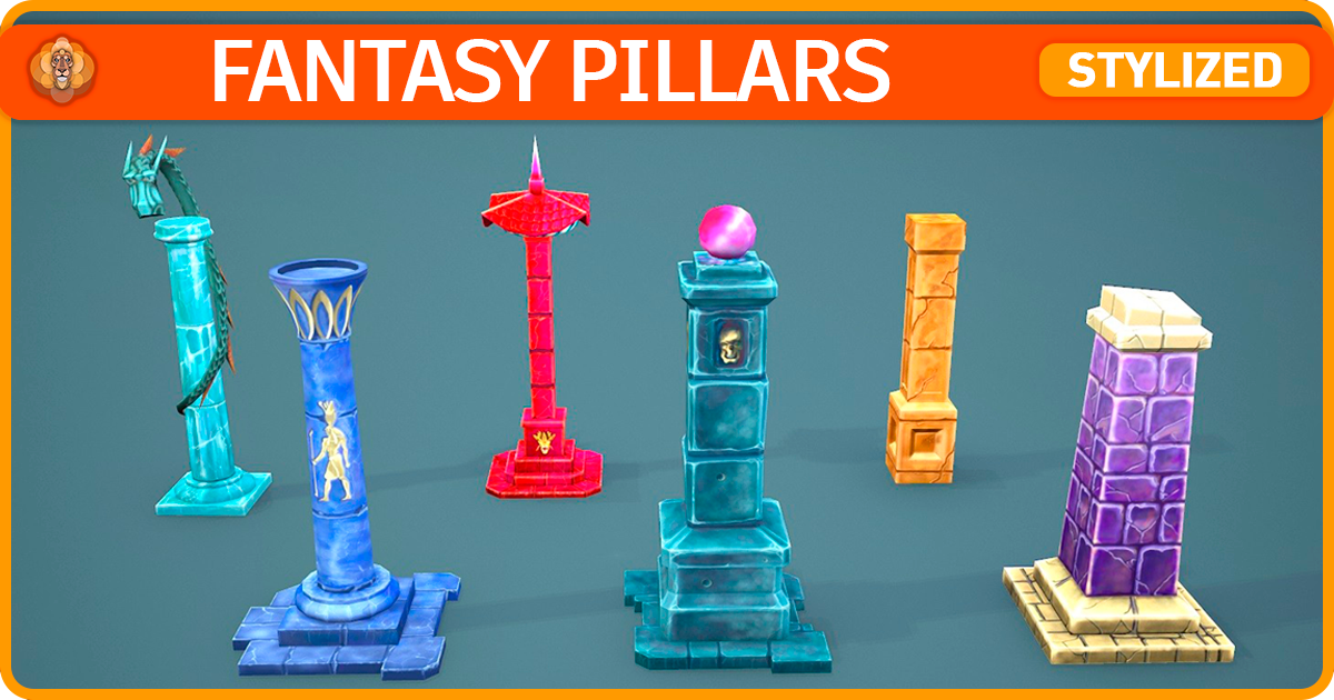 Stylize Fantasy Pillars