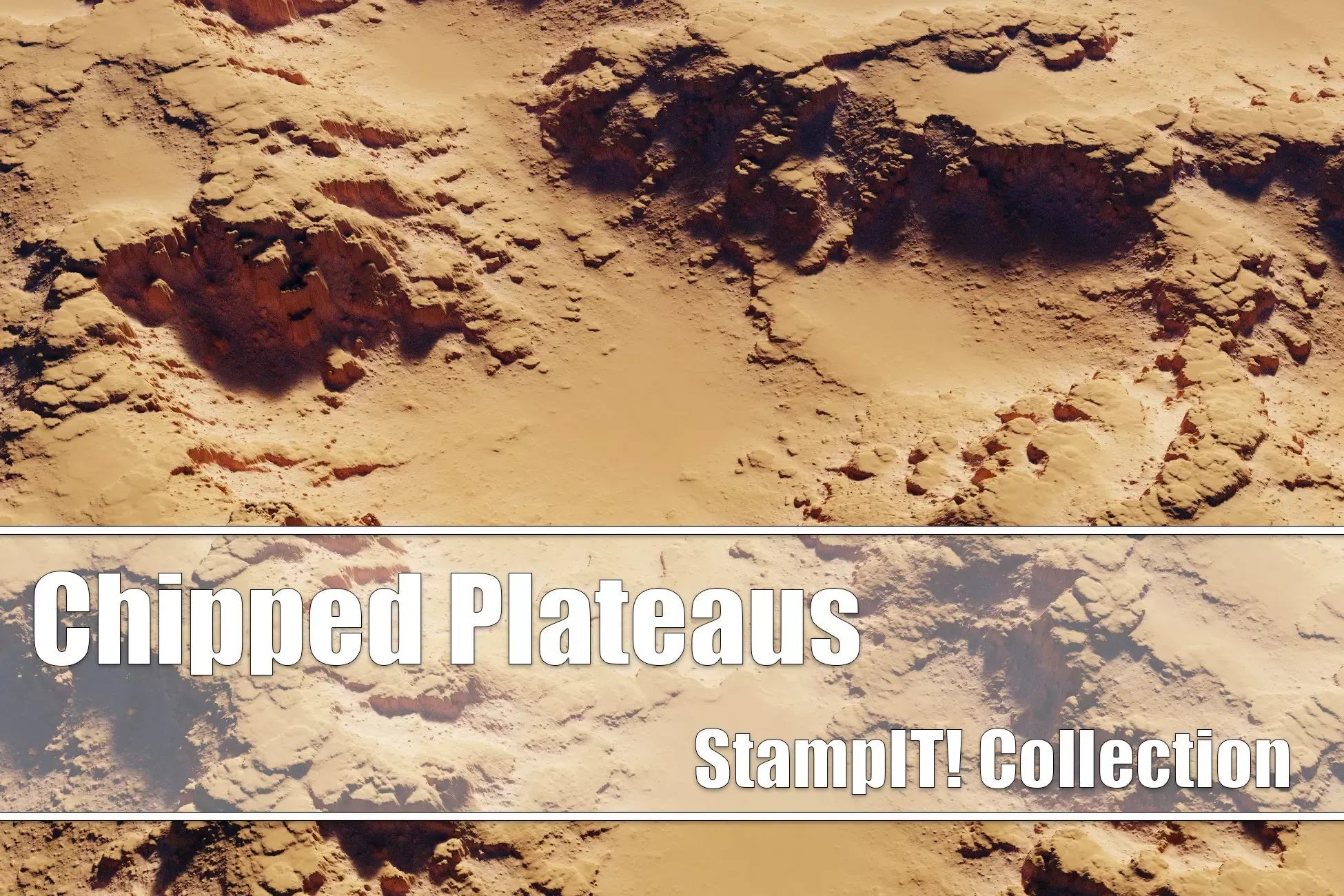 Chipped Plateaus - StampIT!