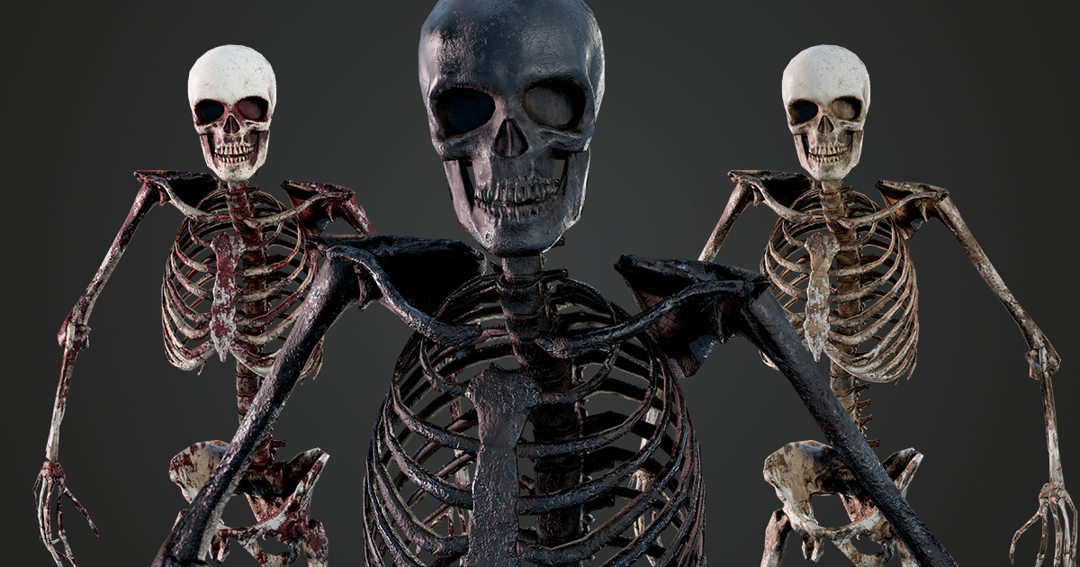 Skeleton Humanoid preview 2