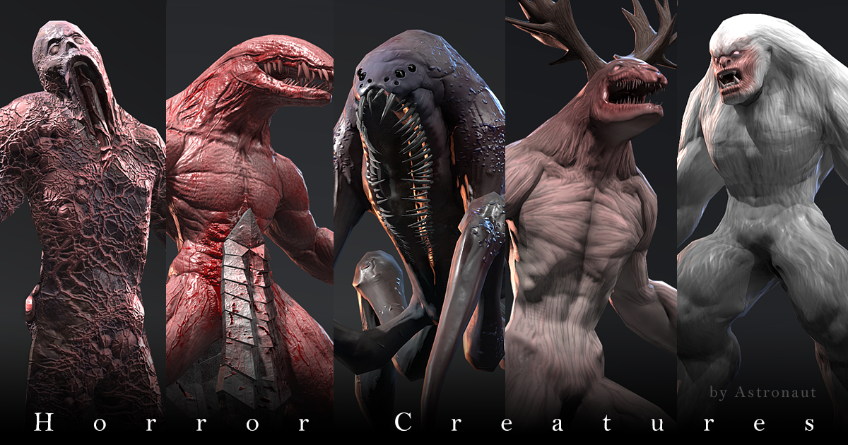 Horror Creatures preview 2