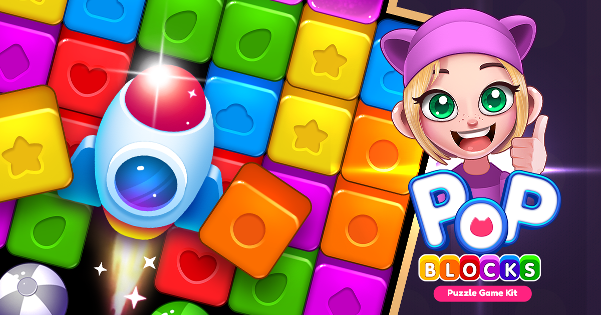 POP BLOCKS Puzzle Match Kit preview 2