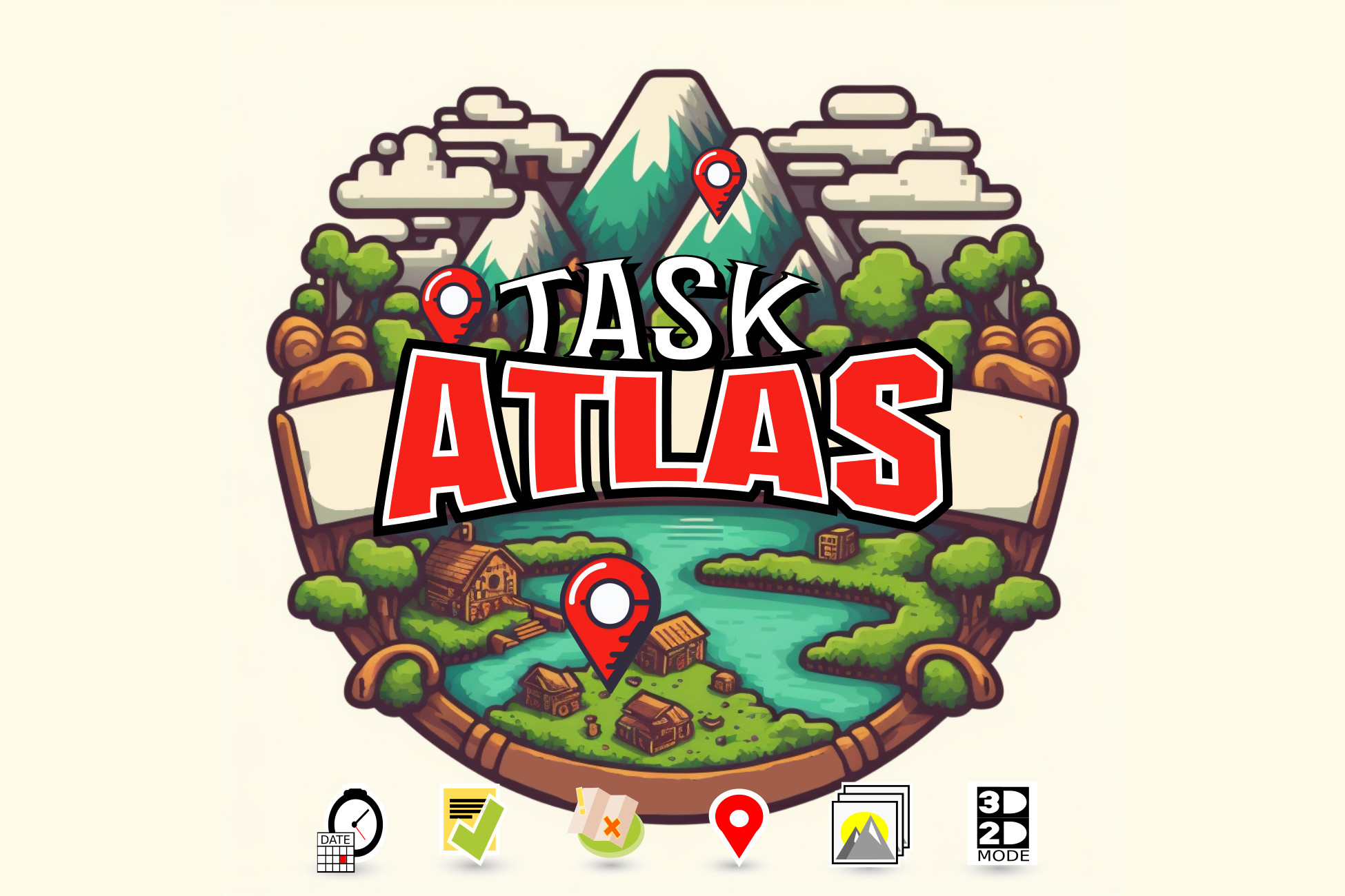 Task Atlas - Tasks, Stickies, Maps, Reference Galleries and more!