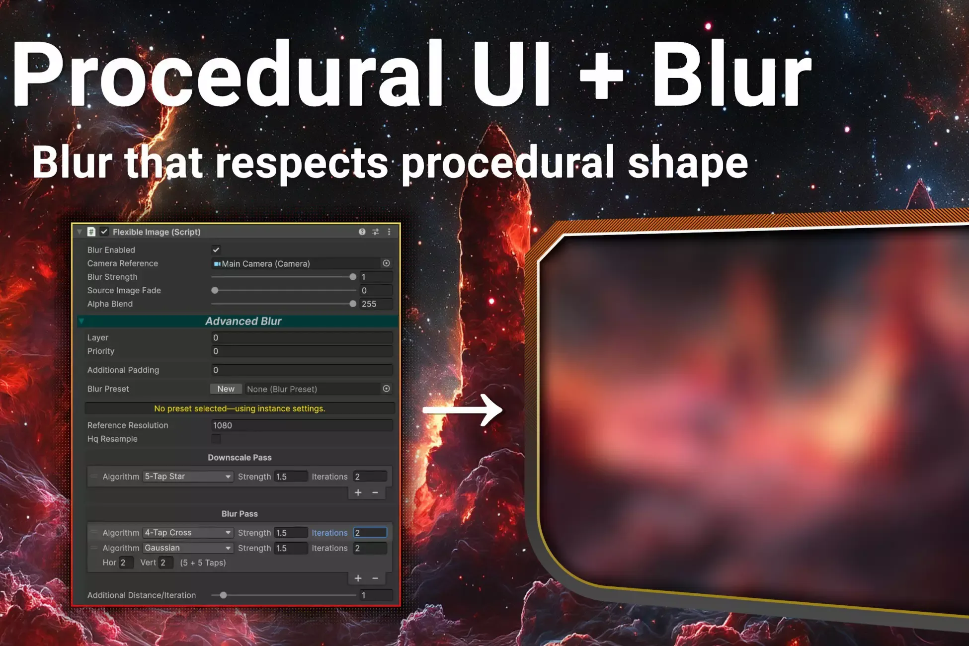 Flexible UI Suite - Procedural UI, UI Blur, And More!