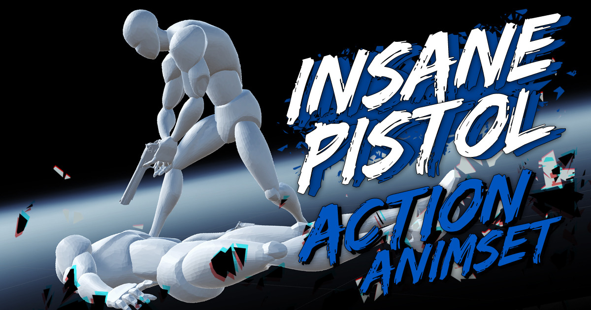 InsanePistolAction AnimSet preview 2