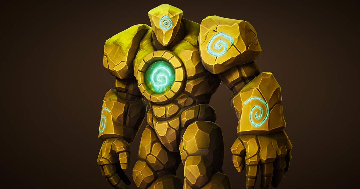 Stone Golem. preview 2