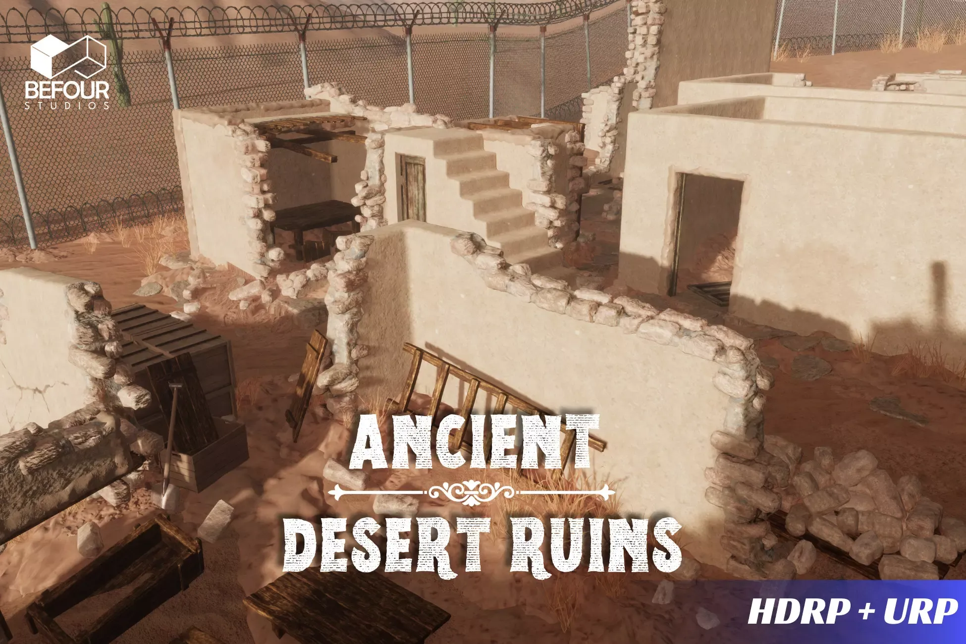 Ancient Desert Ruins Environment