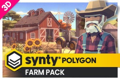 POLYGON - Farm Pack - Art by Synty