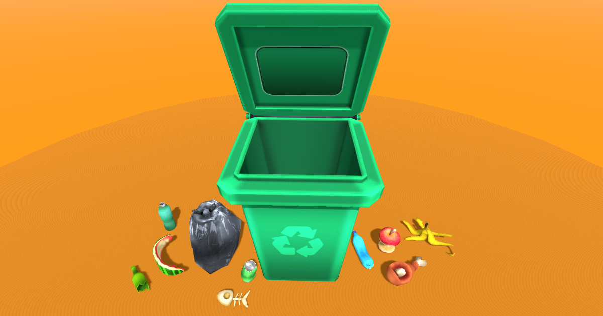 Low poly Garbage Pack