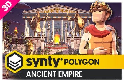 POLYGON - Ancient Empire Pack - Art by Synty