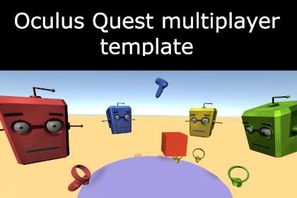 Oculus Quest Multiplayer Photon Pun2 Template