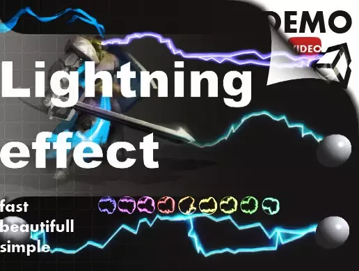 Lightning Bolt Effect for Unity