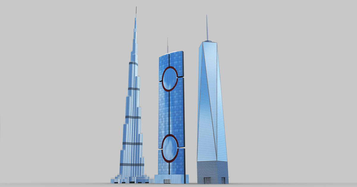 Modern Building Pack1 preview 2