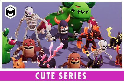 Monsters Ultimate Pack 03 Cute Series