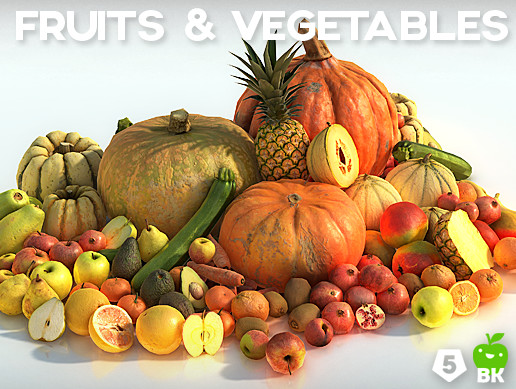 HD Fruits & Vegetables