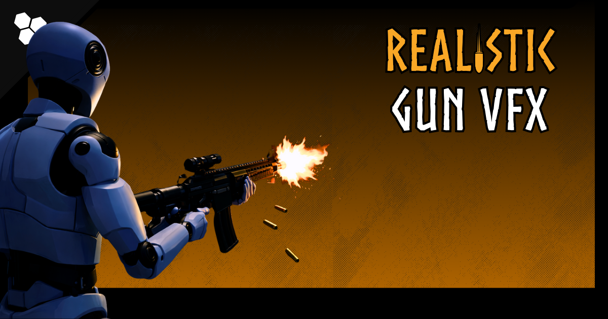 Realistic Gun VFX (Muzzle Flash, Bullet Impact, Ejections, Gun VFX, VFX) | Spells preview 2