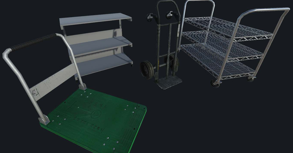 Wheelcarts / dollies preview 2