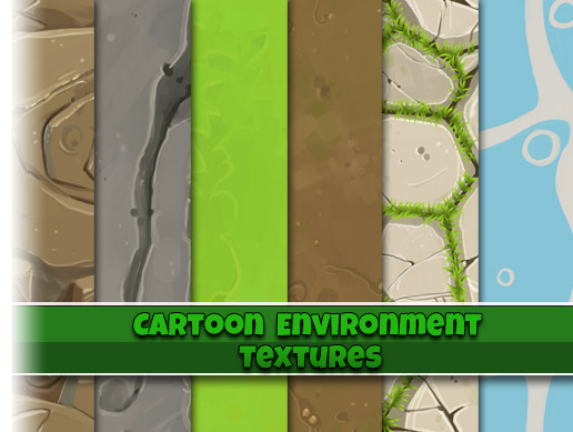 Cartoon Environment Textures preview 2