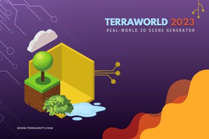 TerraWorld 2023 - Node-Based Real-World 3D Scene Generator