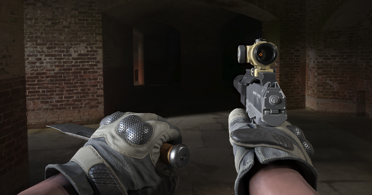 FPS Animations Pistol And Knife