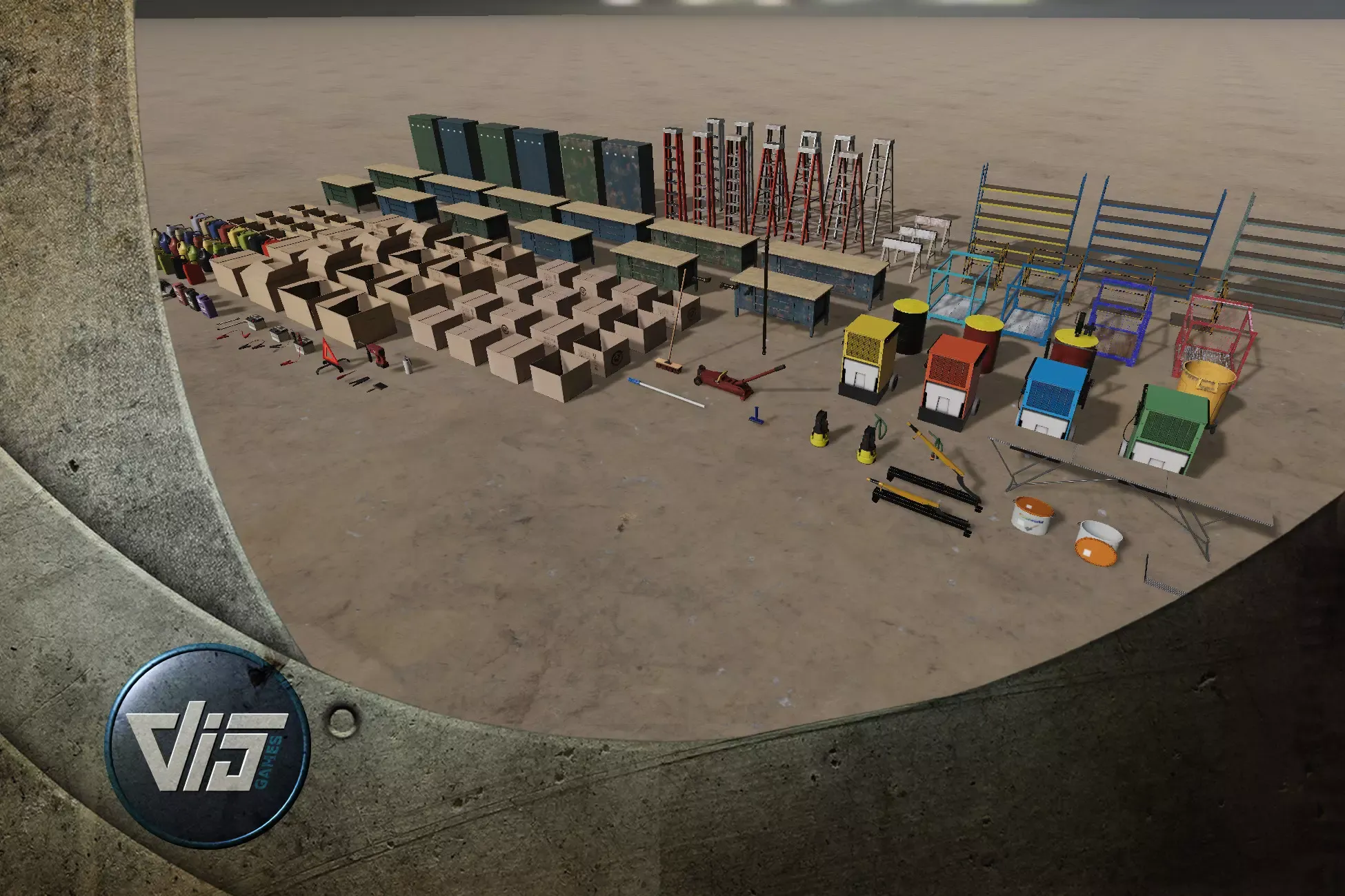 Garage Props Collection HQ