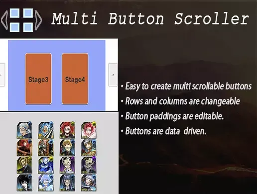 Multi Button Scroller