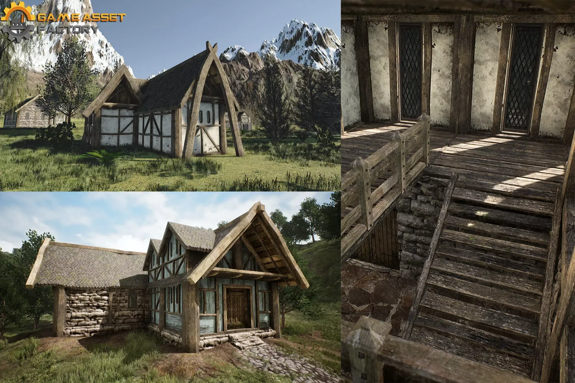 Medieval Houses Modular Vol 1