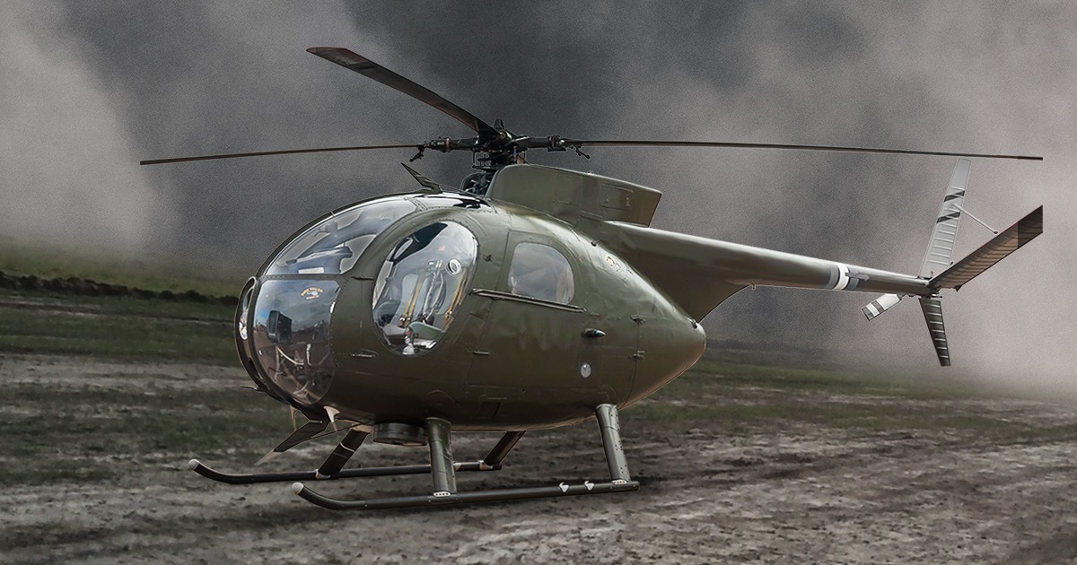 AH-6 Little Bird Helicopter: Sound System + Flight Model preview 2