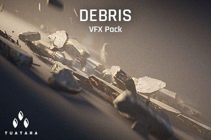 Concrete Debris VFX Pack