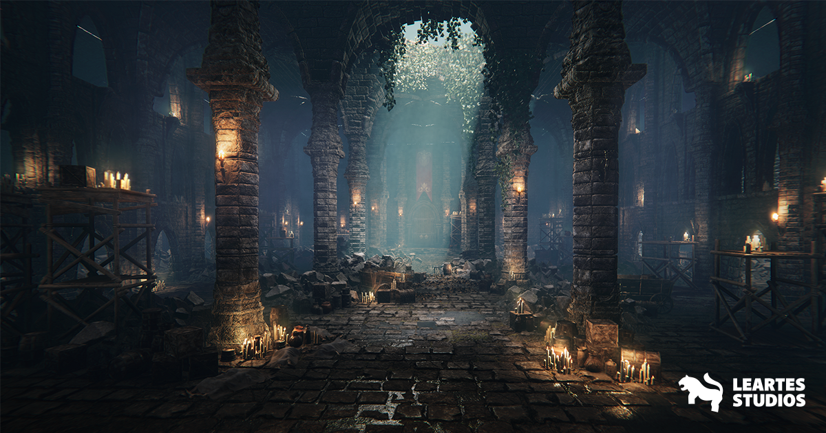 Mystic Dungeon Environment
