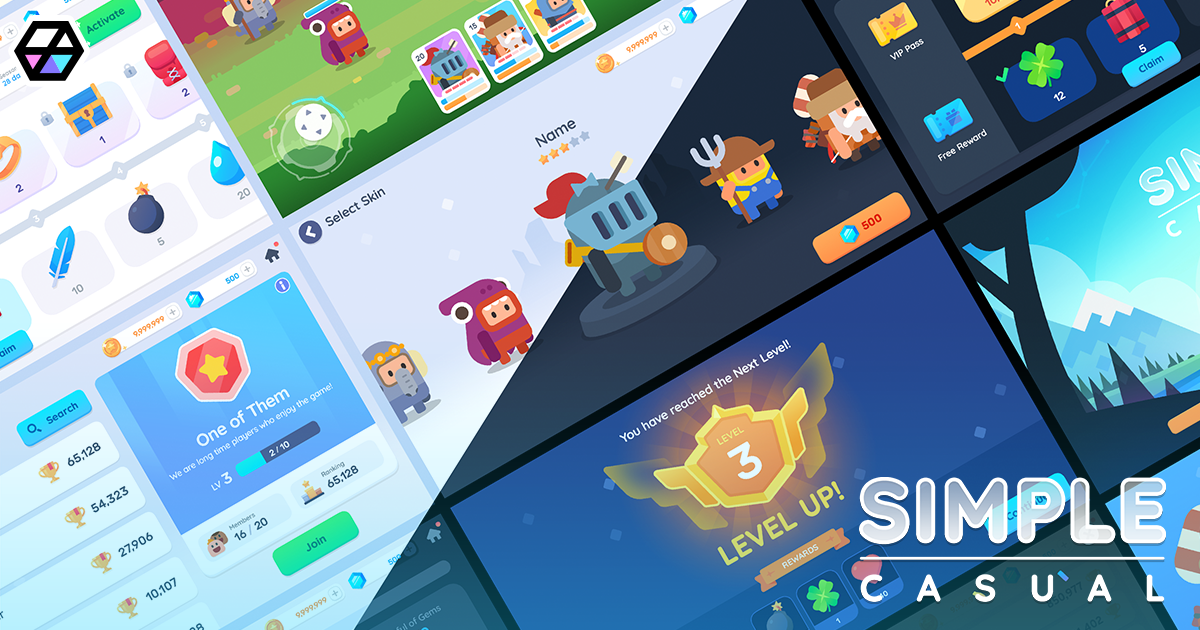GUI Pro - Simple Casual preview 2