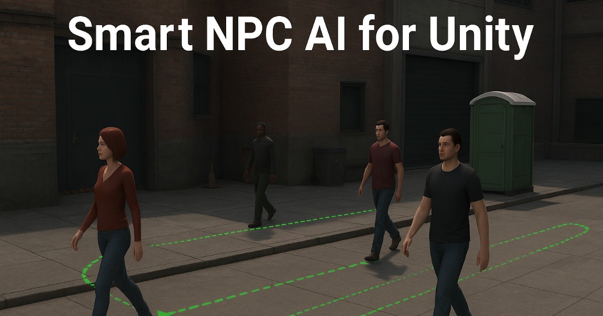 IBRAIN - NPC Character A.I | Behavior AI preview 2