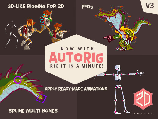 Puppet2D preview 2