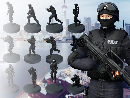 Animated Police Man preview 2