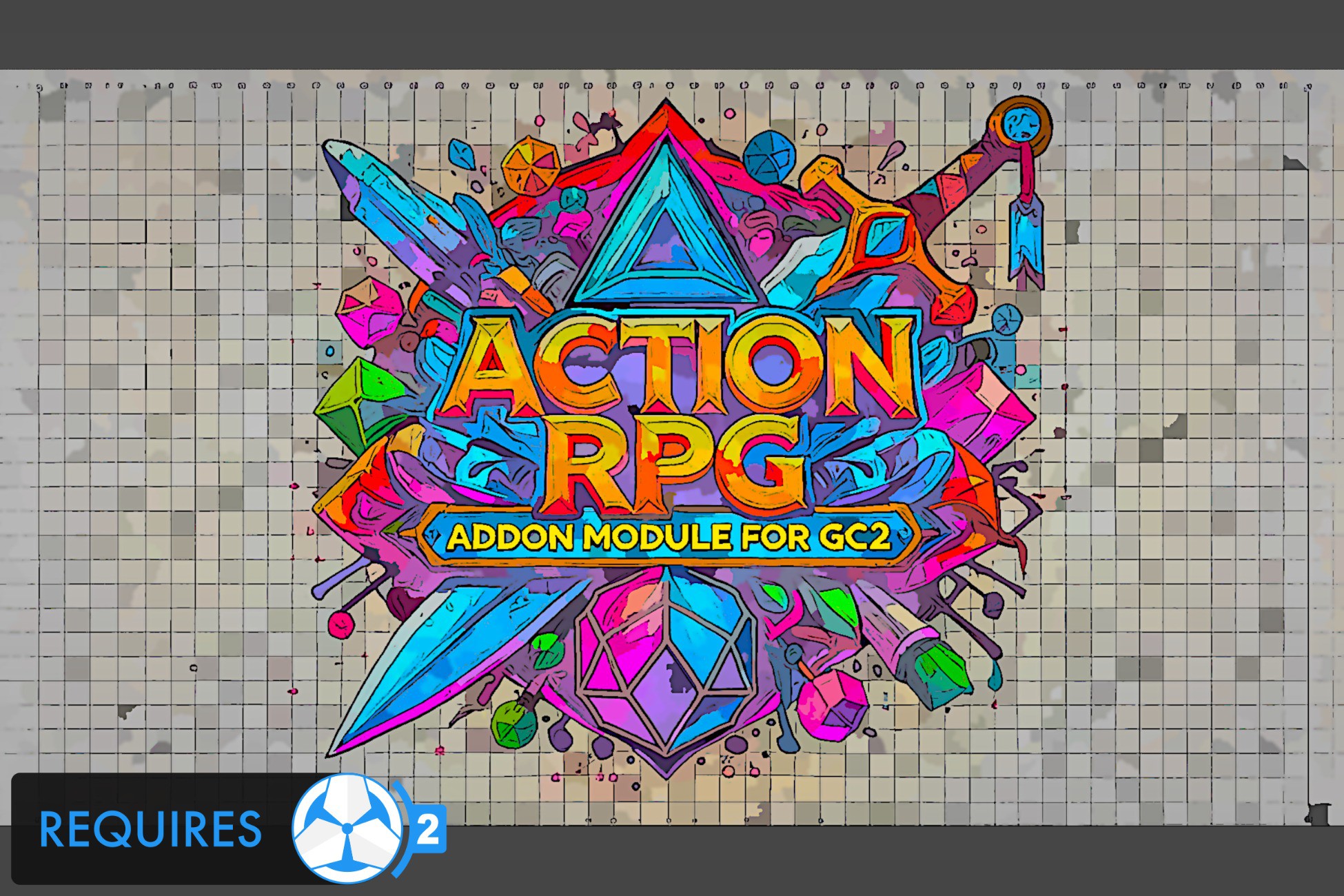 Action RPG Addon Module for GC2 preview 2