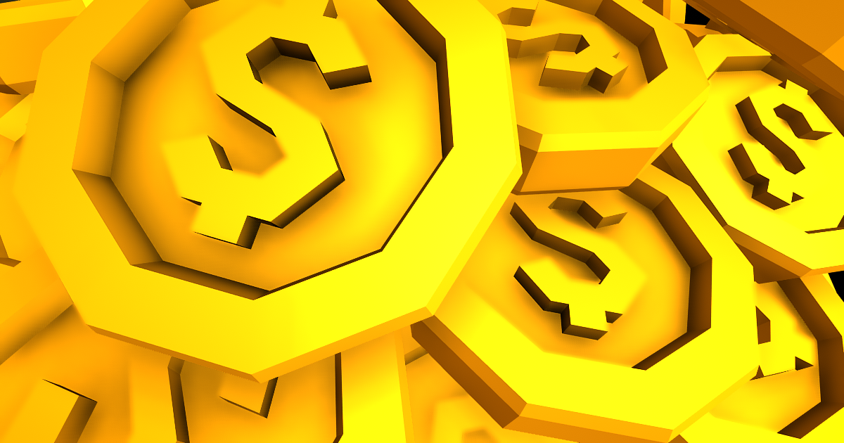 Low Poly Currencies Money Assets preview 2