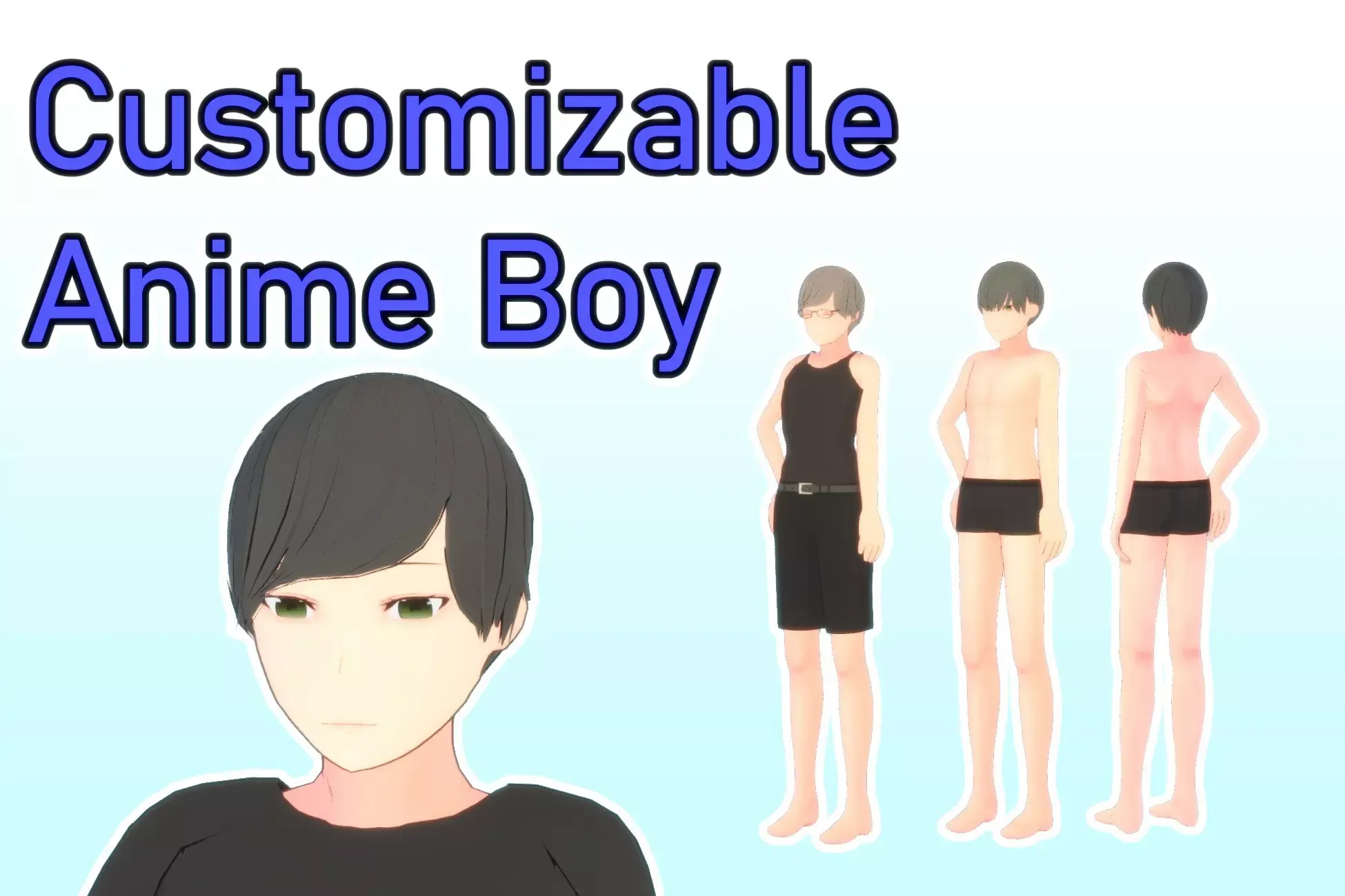 Customizable Anime Boy (Beta)