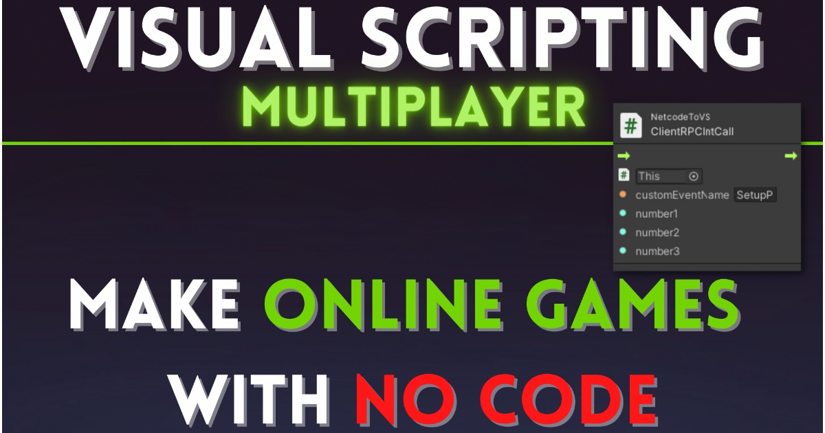 Multiplayer with Visual Scripting preview 2