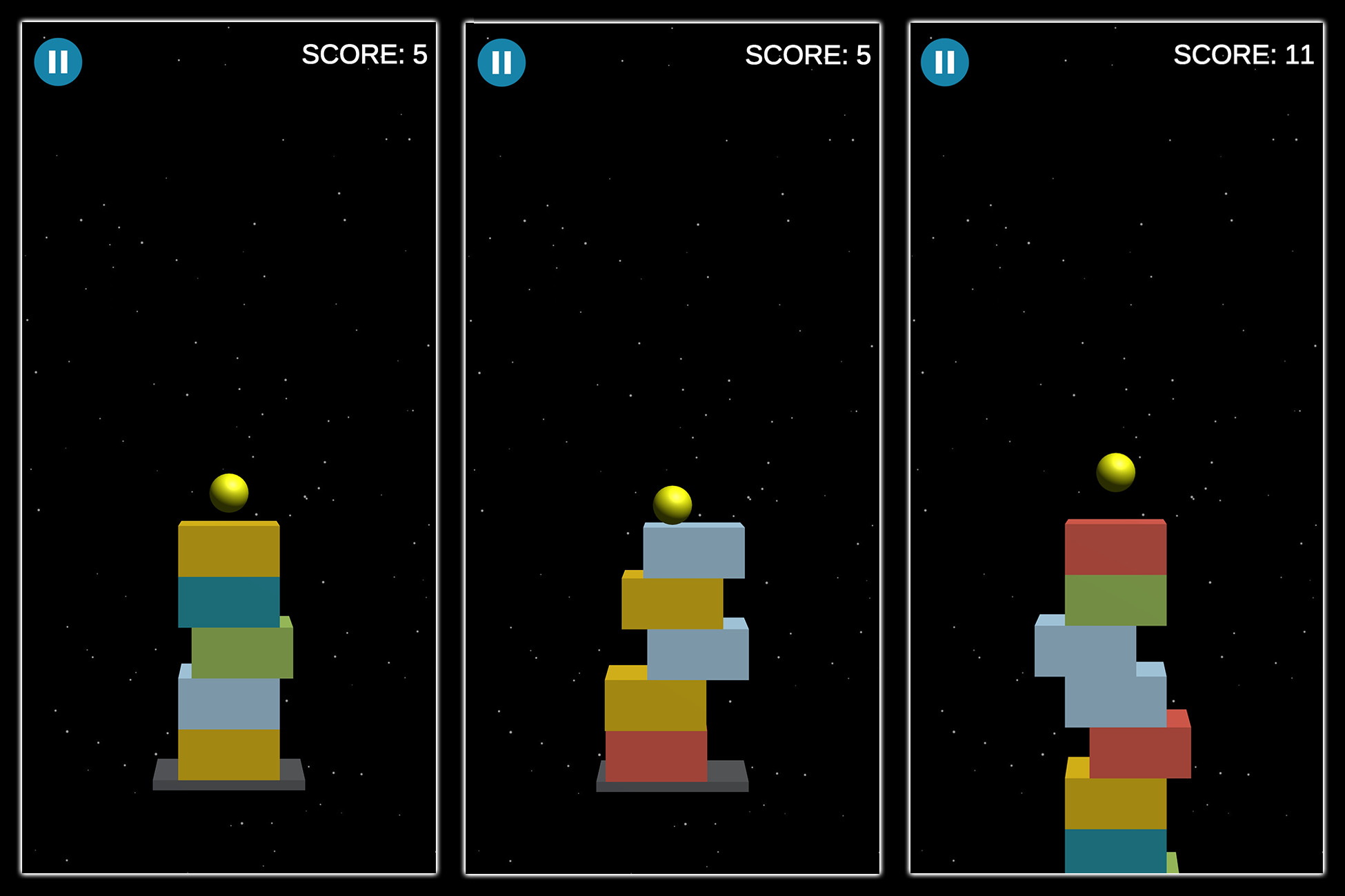 Space Climber - hyper casual game template | Packs