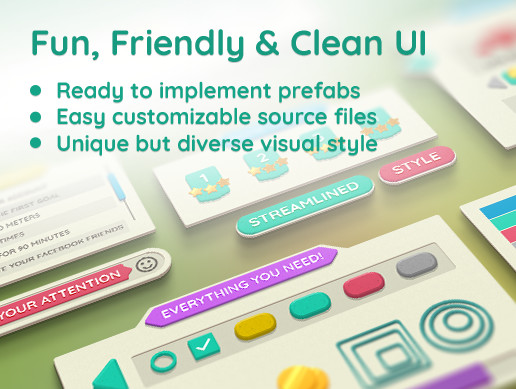 Friendly & Clean UI