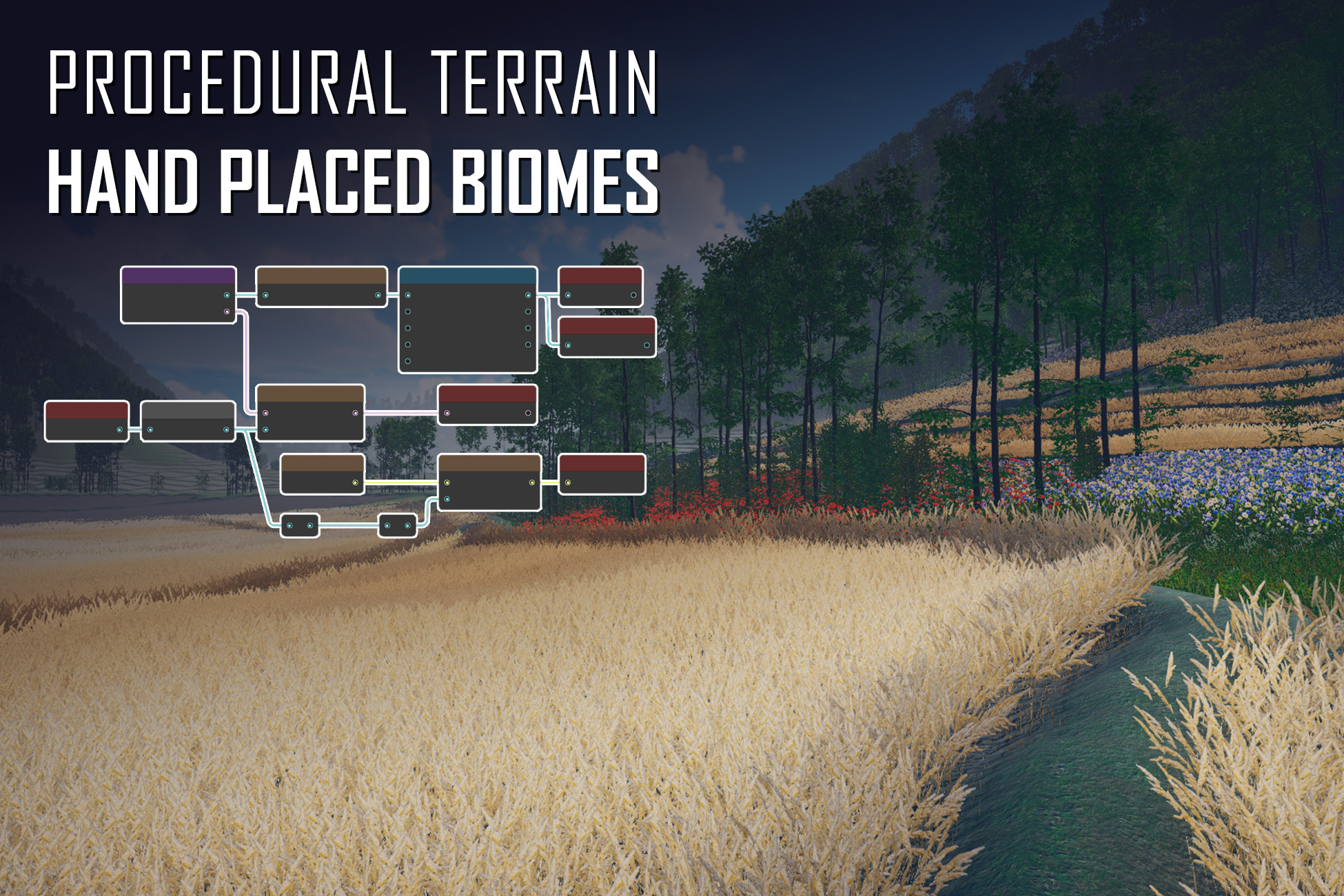 Vista Pro - Procedural Terrain Editor, Multi-Layer Biomes preview 2