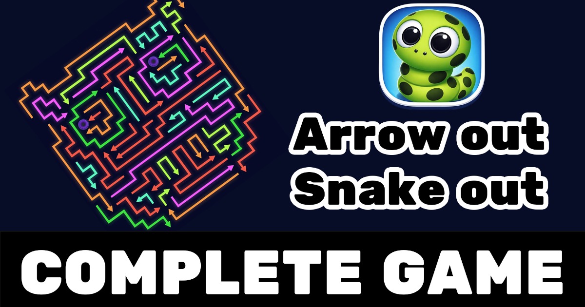 Escape – Arrow & Snake Puzzle preview 2