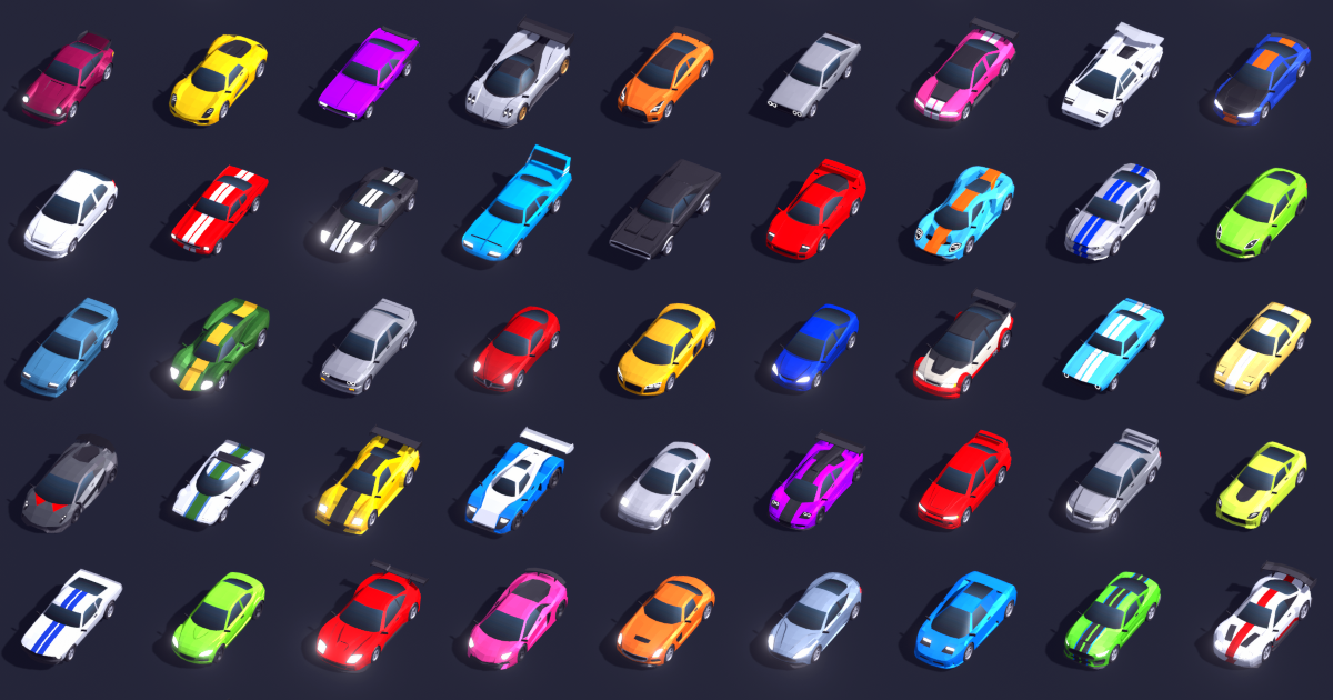 Low Poly Cars - Mega Pack | 3D Land preview 2