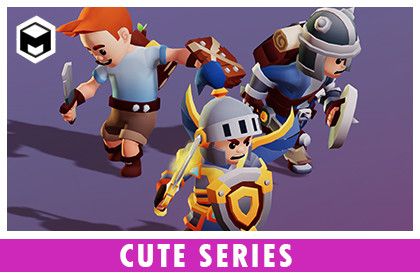Male Knight Modular Pack 01 Cute Series