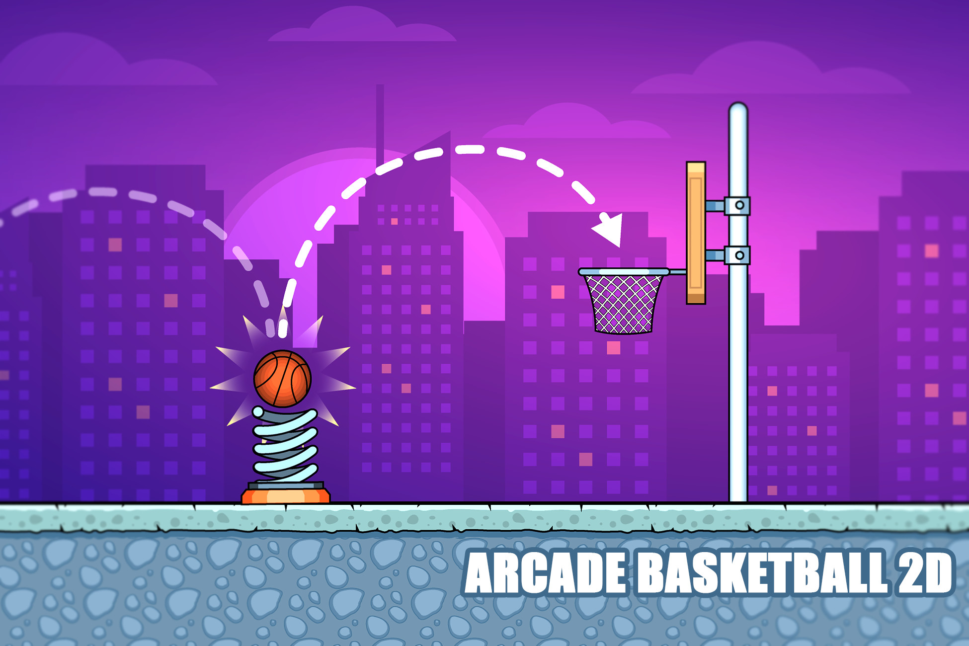 Arcade Basketball 2D - Game Template