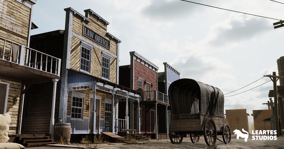Western Town / Village Pack preview 2