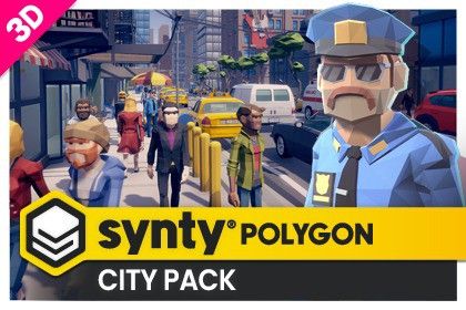 POLYGON - City Pack - Art by Synty