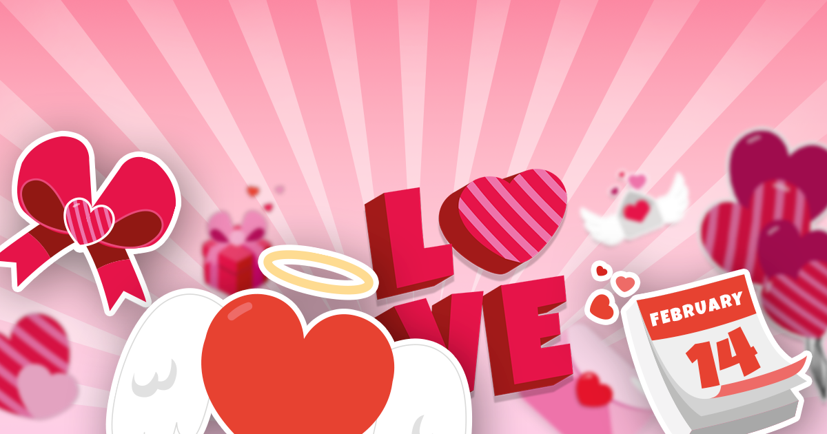 UI extras Valentine's Day- over 490 PNG files | 2D GUI preview 2