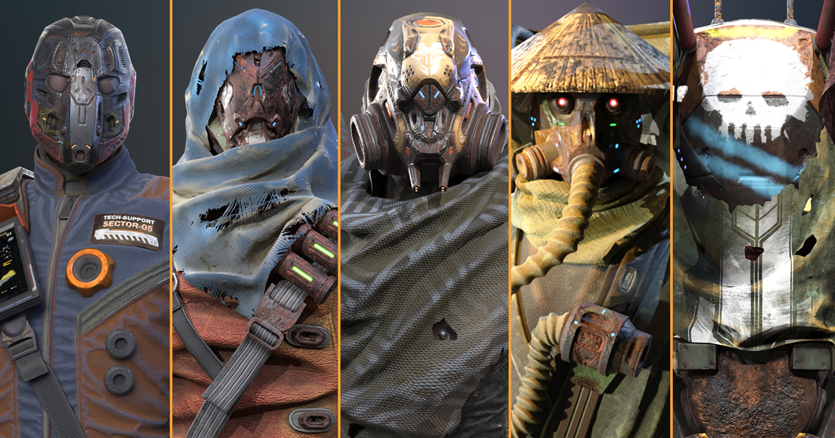 Sci-Fi Mercenary Pack