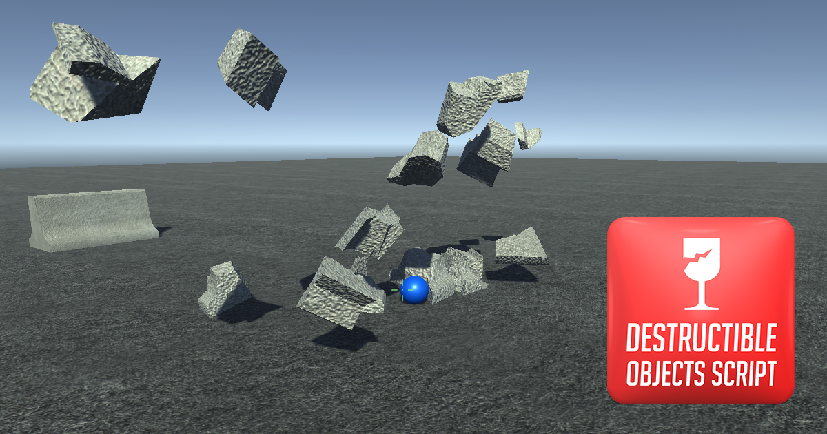 Destructible objects script preview 2